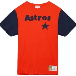 Color Blocked Ss Tee Houston Astros