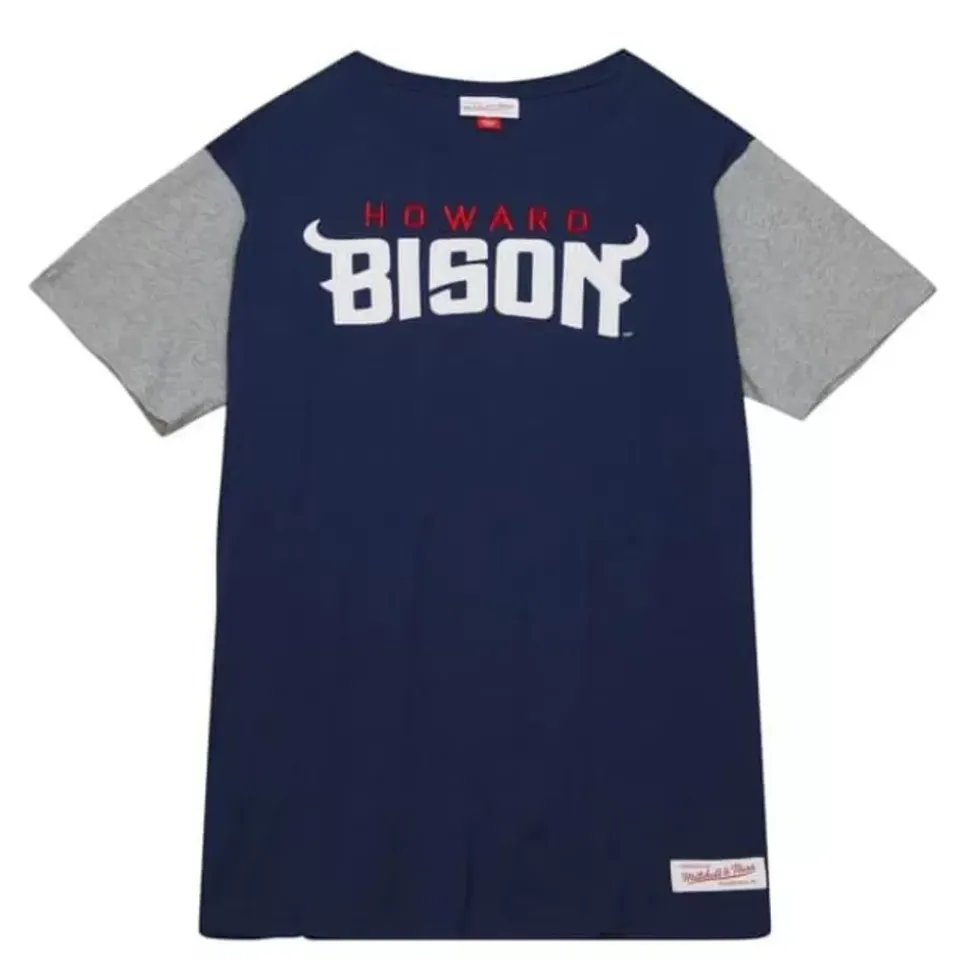 Color Blocked Ss Tee Howard University