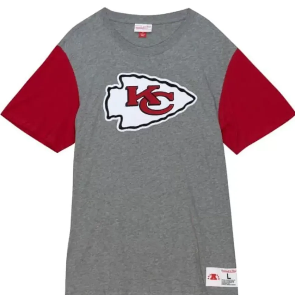 Color Blocked S/S Tee Kansas City Chiefs