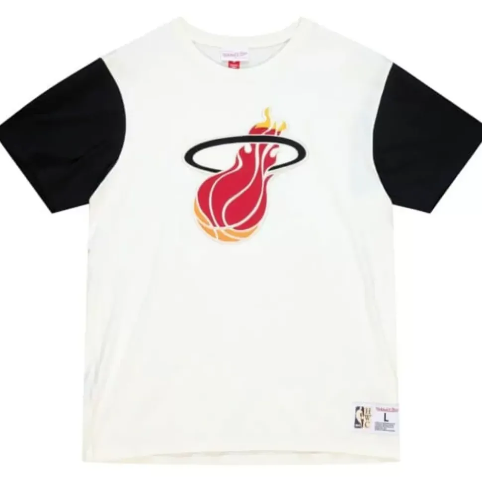 Color Blocked S/S Tee Miami Heat