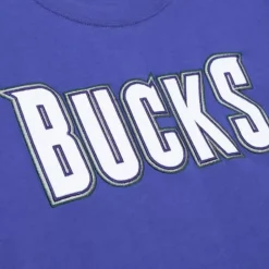 Color Blocked Ss Tee Milwaukee Bucks