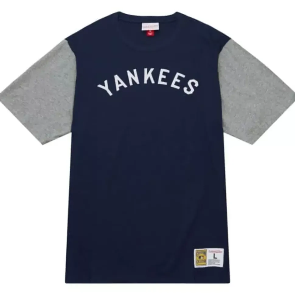 Color Blocked Ss Tee New York Yankees