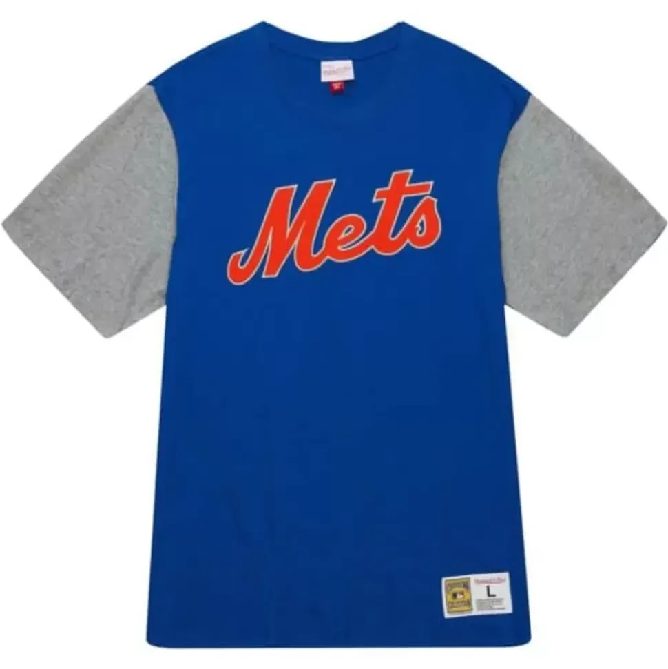 Color Blocked Ss Tee New York Mets