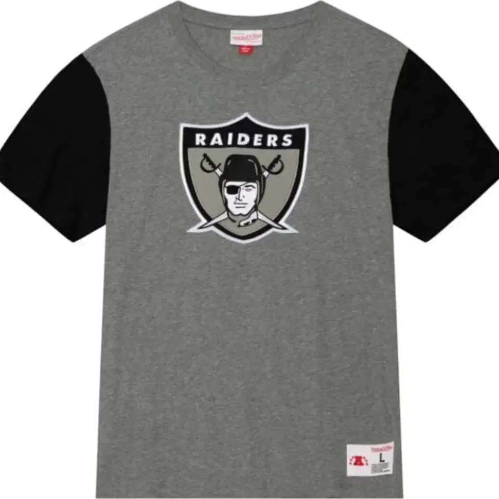 Color Blocked S/S Tee Oakland Raiders