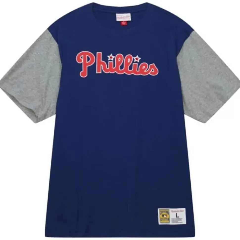 Color Blocked Ss Tee Philadelphia Phillies