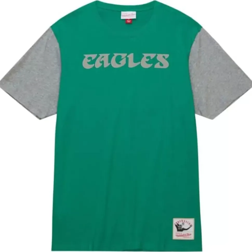 Color Blocked Ss Tee Philadelphia Eagles