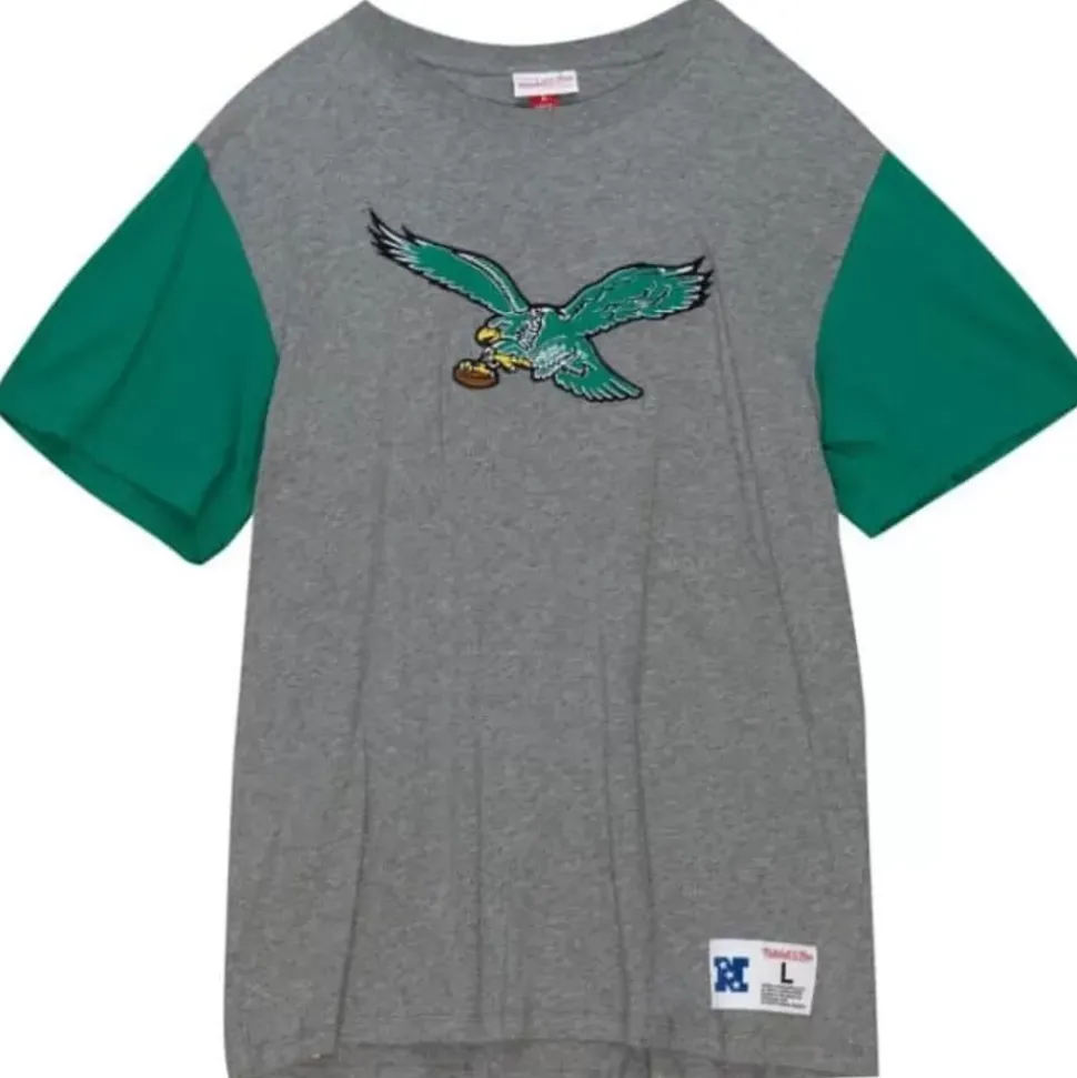 Color Blocked S/S Tee Philadelphia Eagles