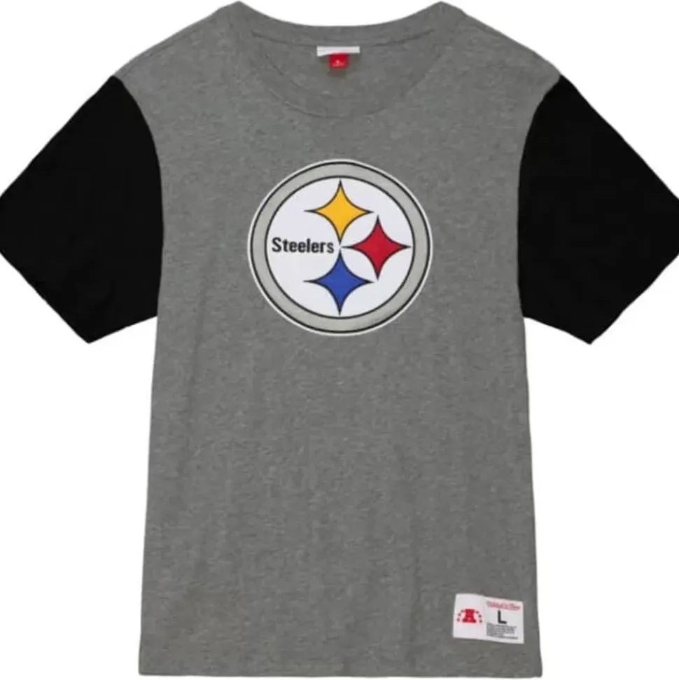Color Blocked S/S Tee Pittsburgh Steelers