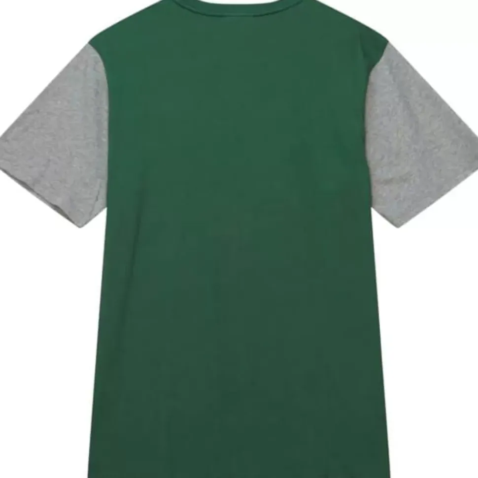 Color Blocked Ss Tee Seattle Supersonics