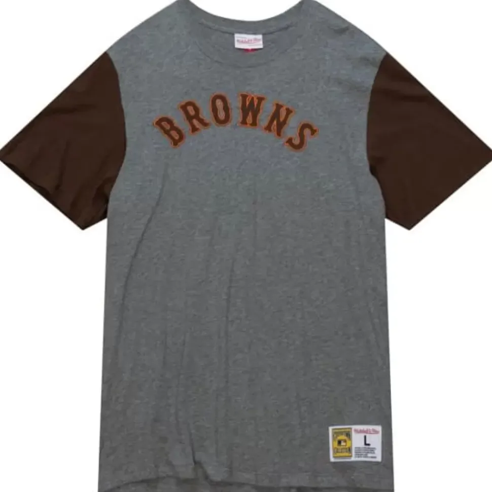 Color Blocked S/S Tee St. Louis Browns