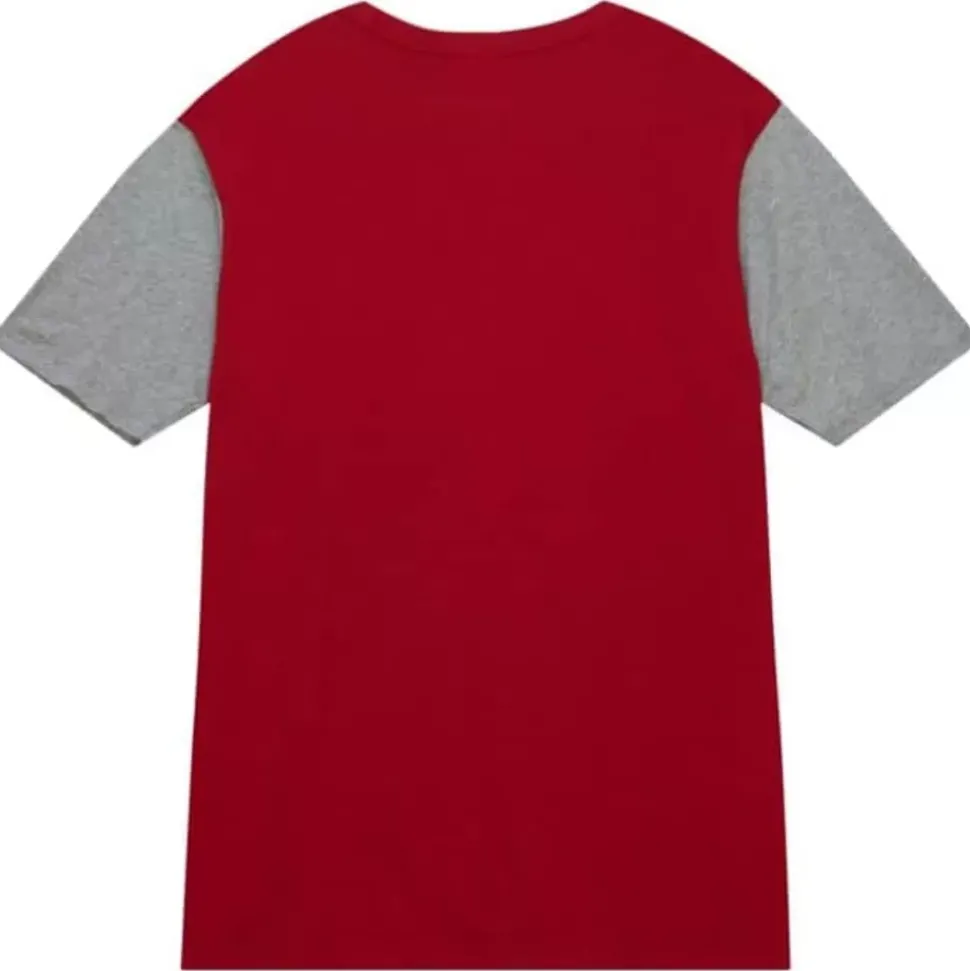 Color Blocked Ss Tee Texas Rangers