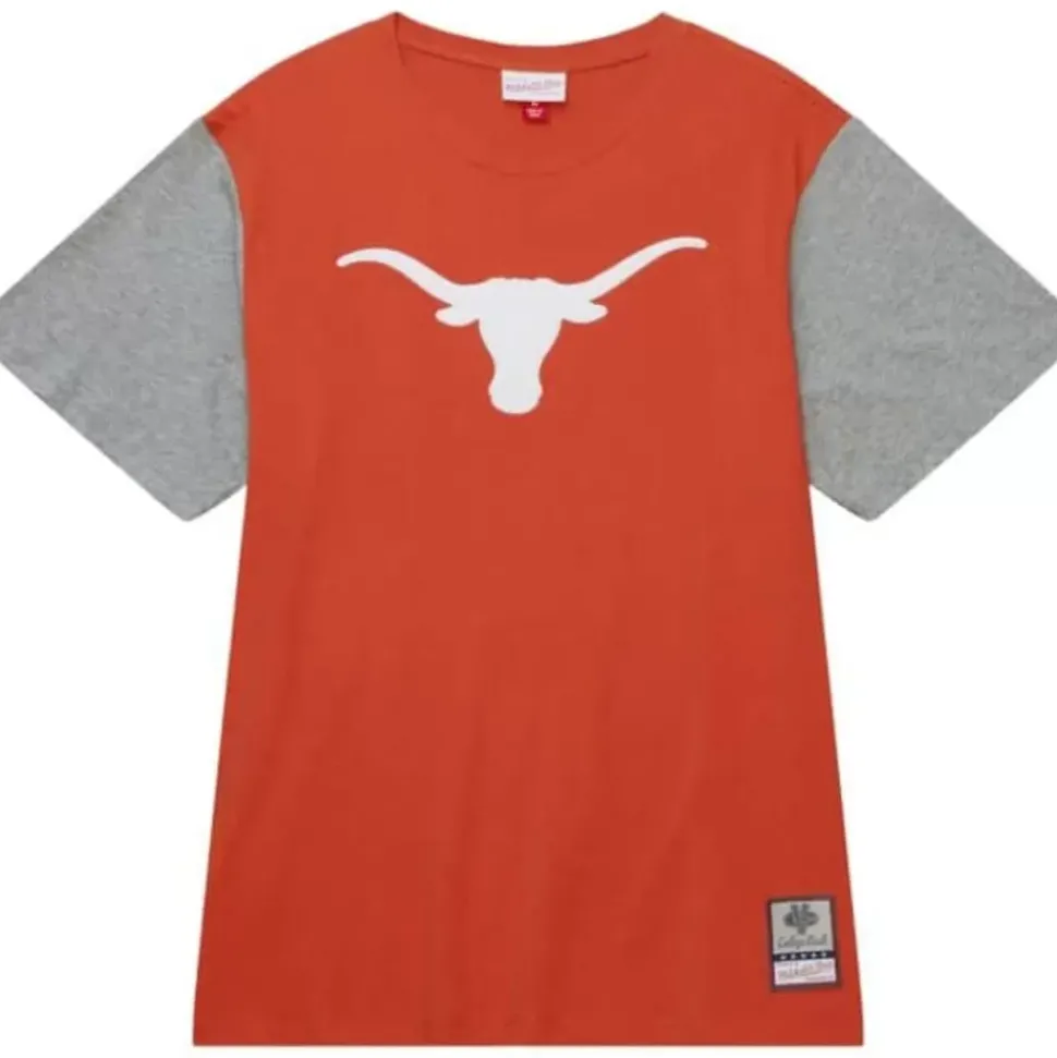Color Blocked Ss Tee University Of Texas At Austin