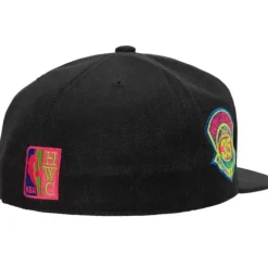 Color Bomb Fitted Hwc New Jersey Nets
