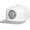 Cool Gray 7 Snapback Brooklyn Nets