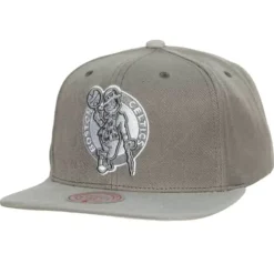 Cool Grey Snapback Boston Celtics