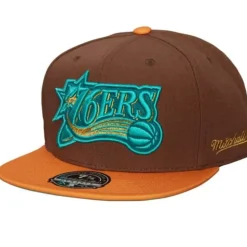 Copper Top Fitted Hwc Philadelphia 76Ers