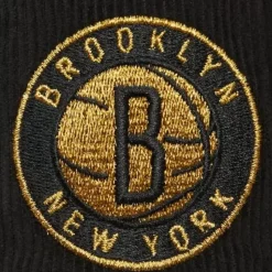 Cord Script Snapback Brooklyn Nets