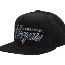 Cord Script Snapback Georgetown University