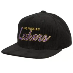 Cord Script Snapback Hwc Los Angeles Lakers