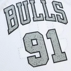 Cracked Cement Swingman Dennis Rodman Chicago Bulls 1997-98 Jersey