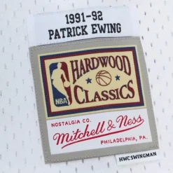 Cracked Cement Swingman Patrick Ewing New York Knicks 1991-92 Jersey