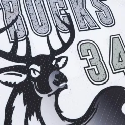 Cracked Cement Swingman Ray Allen Milwaukee Bucks 2000-01 Jersey