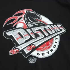 Cracked Cement Tee Detroit Pistons