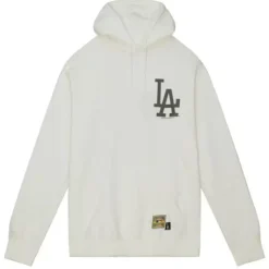 Cream Hoodie Los Angeles Dodgers