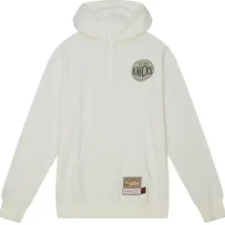 Cream Hoodie New York Knicks