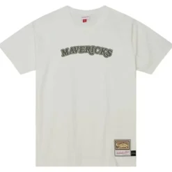 Cream Ss Tee Dallas Mavericks