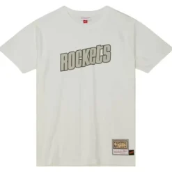 Cream Ss Tee Houston Rockets