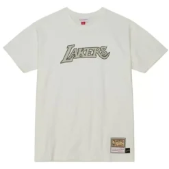 Cream Ss Tee Los Angeles Lakers