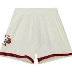 Cream Swingman Shorts Philadelphia 76Ers 2000