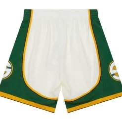 Cream Swingman Shorts Seattle Supersonics 2007