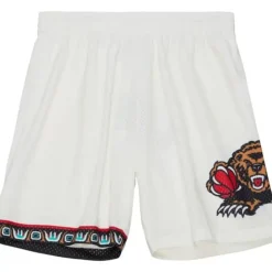 Cream Swingman Shorts Vancouver Grizzlies 1998
