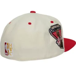 Cream Team Fitted Hwc Hat Miami Heat