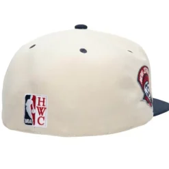 Cream Team Fitted Hwc Hat New Jersey Nets