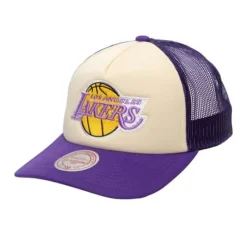 Cream Trucker Hwc Snapback Los Angeles Lakers