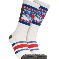 Cross Bar Crew Socks New York Rangers