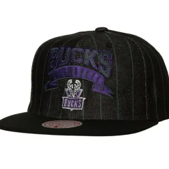 Dem Stripes Snapback Hwc Milwaukee Bucks