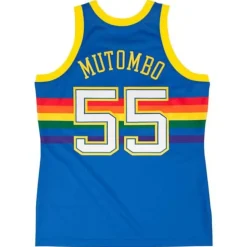 Dikembe Mutombo 1991-92 Authentic Jersey Denver Nuggets