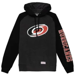 Distressed Logo Hoody Carolina Hurricanes