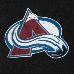 Distressed Logo Hoody Colorado Avalanche
