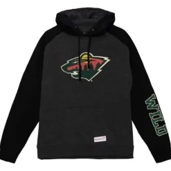 Distressed Logo Hoody Minnesota Wild