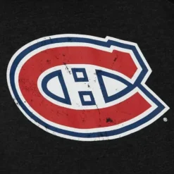 Distressed Logo Hoody Montreal Canadiens