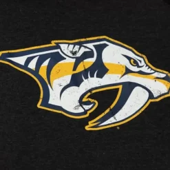 Distressed Logo Hoody Nashville Predators