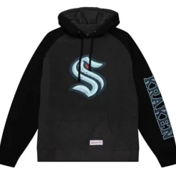 Distressed Logo Hoody Seattle Kraken