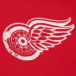 Distressed Logo Tee Detroit Red Wings