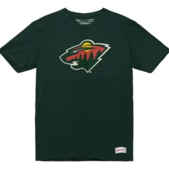 Distressed Logo Tee Minnesota Wild