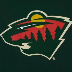 Distressed Logo Tee Minnesota Wild